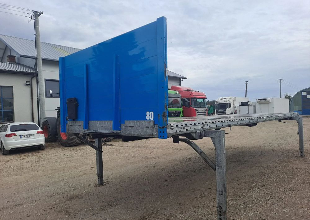 Krone Platforma 7,45 Ackermann - Бордова каросерия: снимка 2 Krone Platforma 7,45 Ackermann - Бордова каросерия: снимка 2