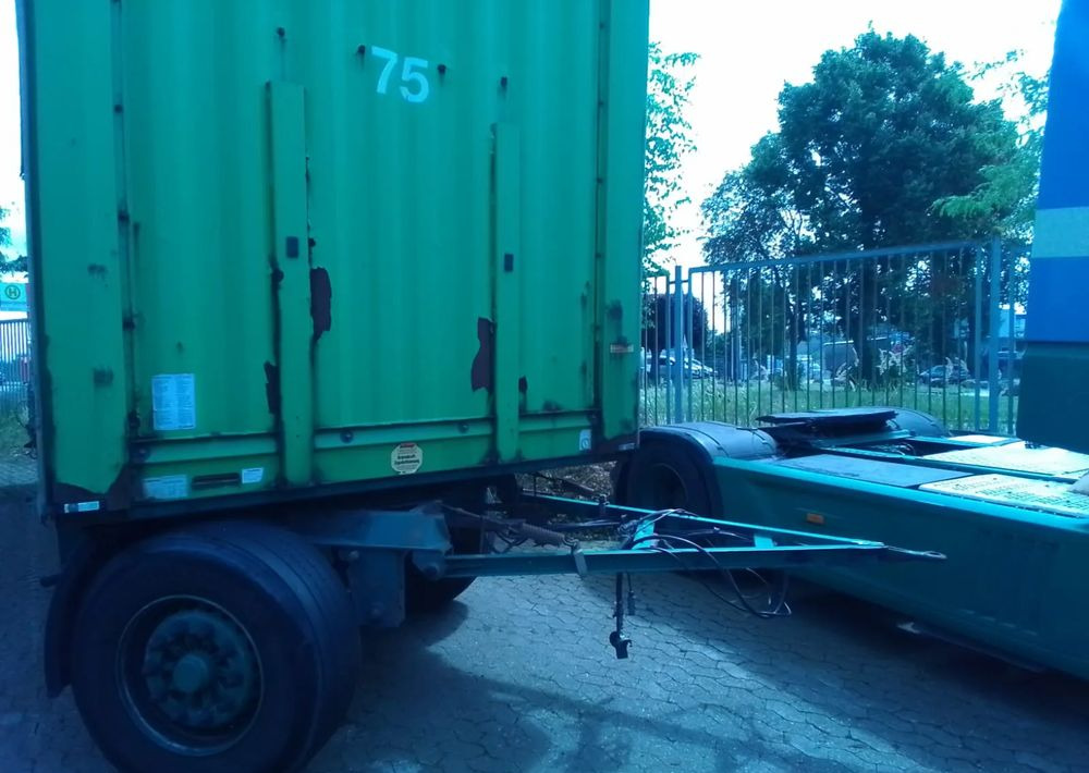 Krone Przyczepa 3 osie Firanka - Брезентово ремарке: снимка 1 Krone Przyczepa 3 osie Firanka - Брезентово ремарке: снимка 1