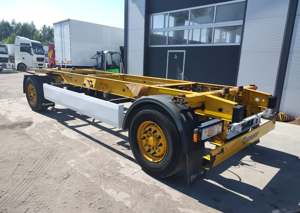 Krone Przyczepa BDF Krone - Контейнеровоз/ Сменна каросерия ремарке: снимка 1 Krone Przyczepa BDF Krone - Контейнеровоз/ Сменна каросерия ремарке: снимка 1