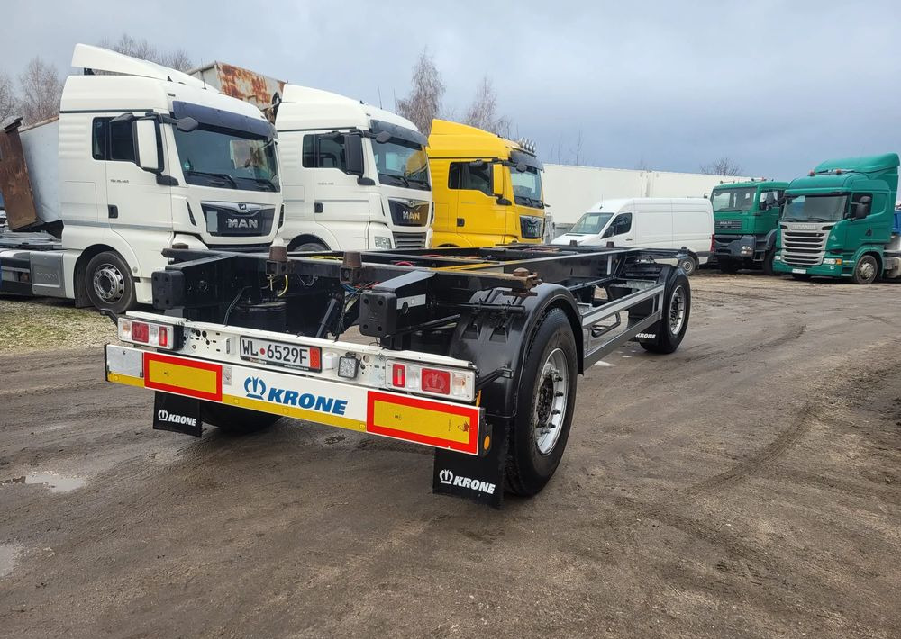 Krone Przyczepa BDF - Контейнеровоз/ Сменна каросерия ремарке: снимка 4 Krone Przyczepa BDF - Контейнеровоз/ Сменна каросерия ремарке: снимка 4