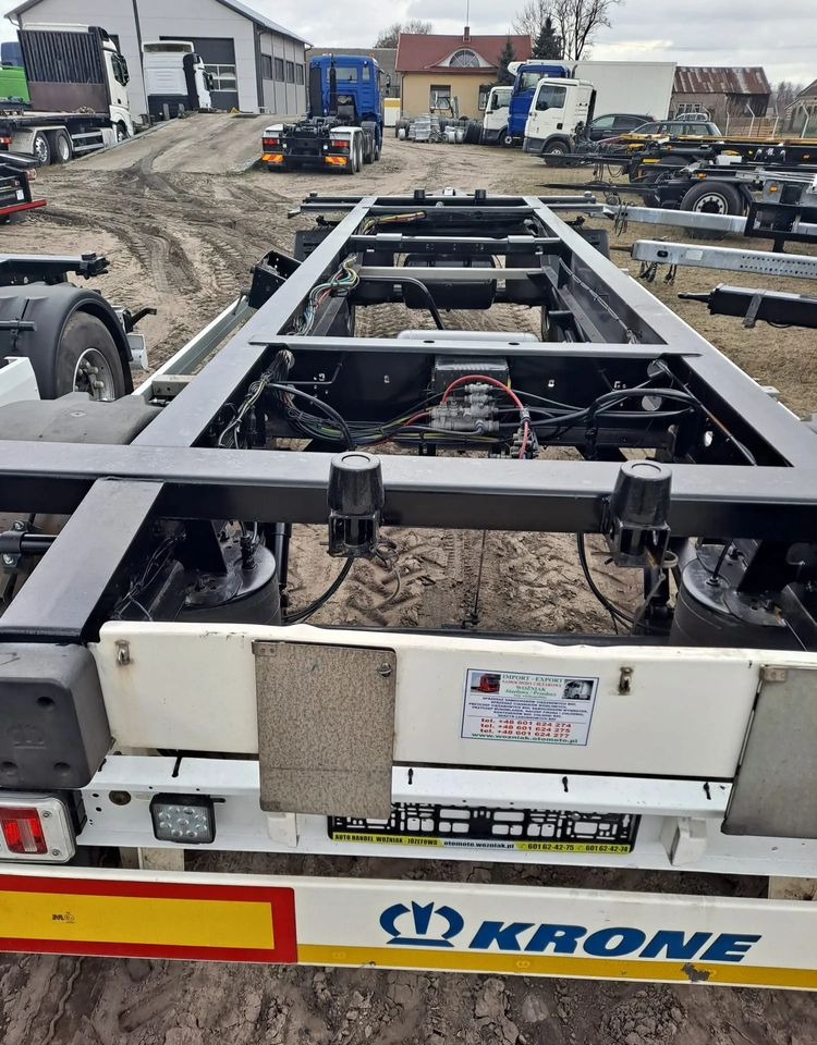 Krone Przyczepa Krone BDF 2017 rok - Контейнеровоз/ Сменна каросерия ремарке: снимка 5 Krone Przyczepa Krone BDF 2017 rok - Контейнеровоз/ Сменна каросерия ремарке: снимка 5