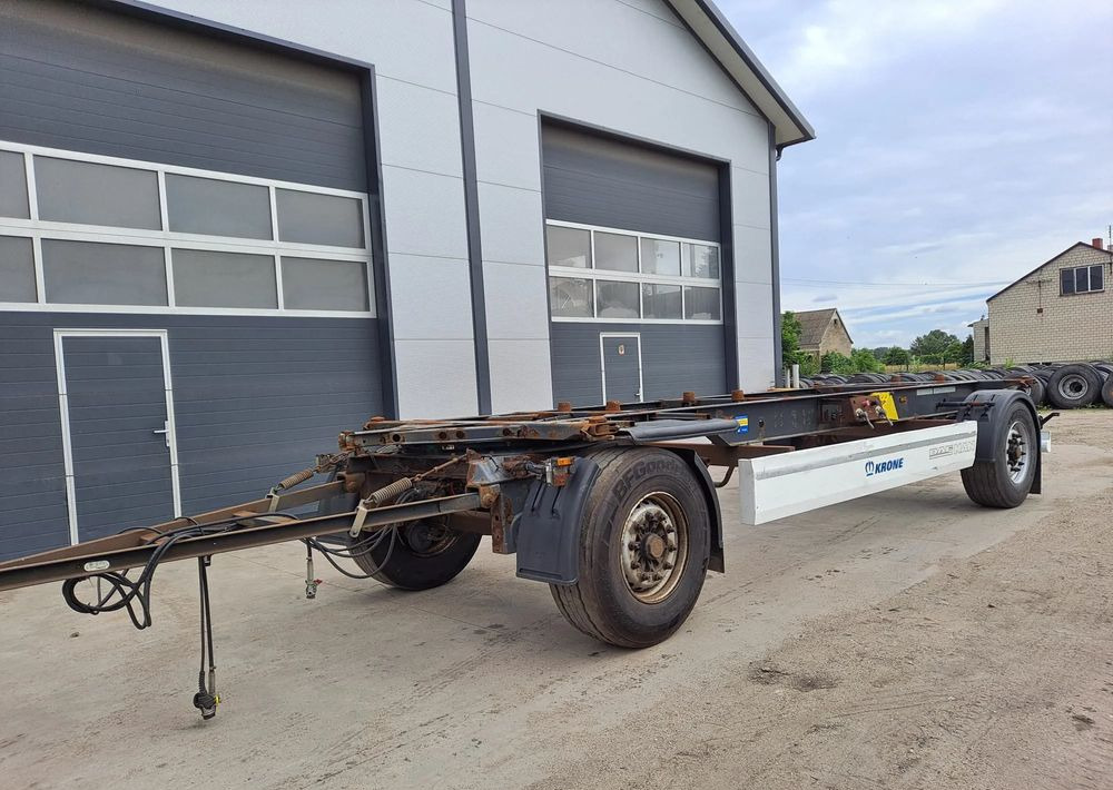 Контейнеровоз/ Сменна каросерия ремарке Krone Przyczepa Krone BDF: снимка 11