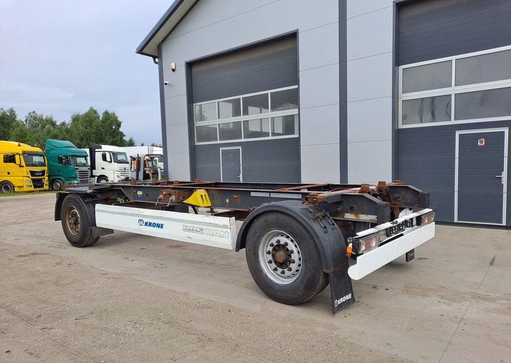Контейнеровоз/ Сменна каросерия ремарке Krone Przyczepa Krone BDF: снимка 9