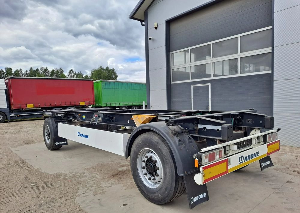 Krone Przyczepa Krone - Контейнеровоз/ Сменна каросерия ремарке: снимка 4 Krone Przyczepa Krone - Контейнеровоз/ Сменна каросерия ремарке: снимка 4