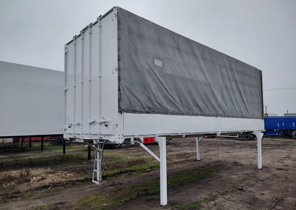 Krone Zabudow BDF Krone 7,45m 18 palet - Брезентова каросерия: снимка 1 Krone Zabudow BDF Krone 7,45m 18 palet - Брезентова каросерия: снимка 1