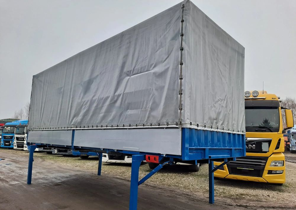 Krone Zabudowa Krone BDF 7,45m 18 palet - Брезентова каросерия: снимка 1 Krone Zabudowa Krone BDF 7,45m 18 palet - Брезентова каросерия: снимка 1