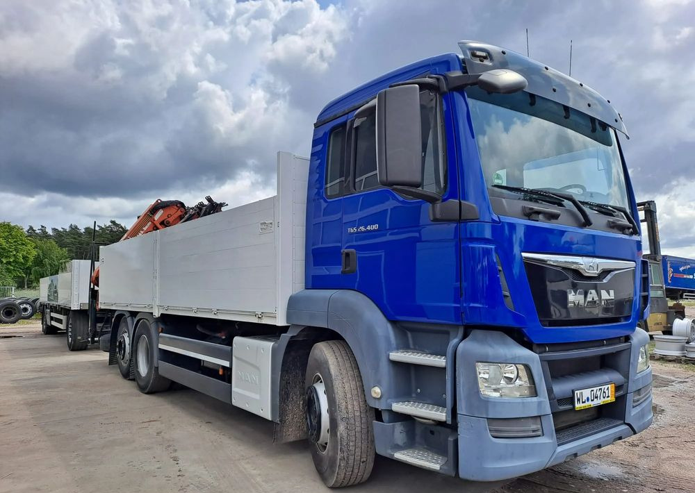 MAN TGS 26.400 Budowlanka Euro 6 - Бордови камион, Камион с кран: снимка 2 MAN TGS 26.400 Budowlanka Euro 6 - Бордови камион, Камион с кран: снимка 2