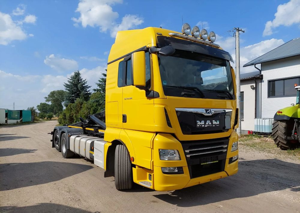 MAN TGX 26-500 Hakowiec oś skrętna - Мултилифт с кука камион: снимка 2 MAN TGX 26-500 Hakowiec oś skrętna - Мултилифт с кука камион: снимка 2