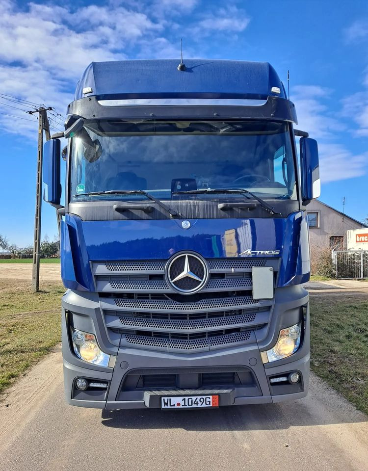 Mercedes-Benz Actros 2542 zestaw jumbo 7,70 - Камион с брезент: снимка 5 Mercedes-Benz Actros 2542 zestaw jumbo 7,70 - Камион с брезент: снимка 5