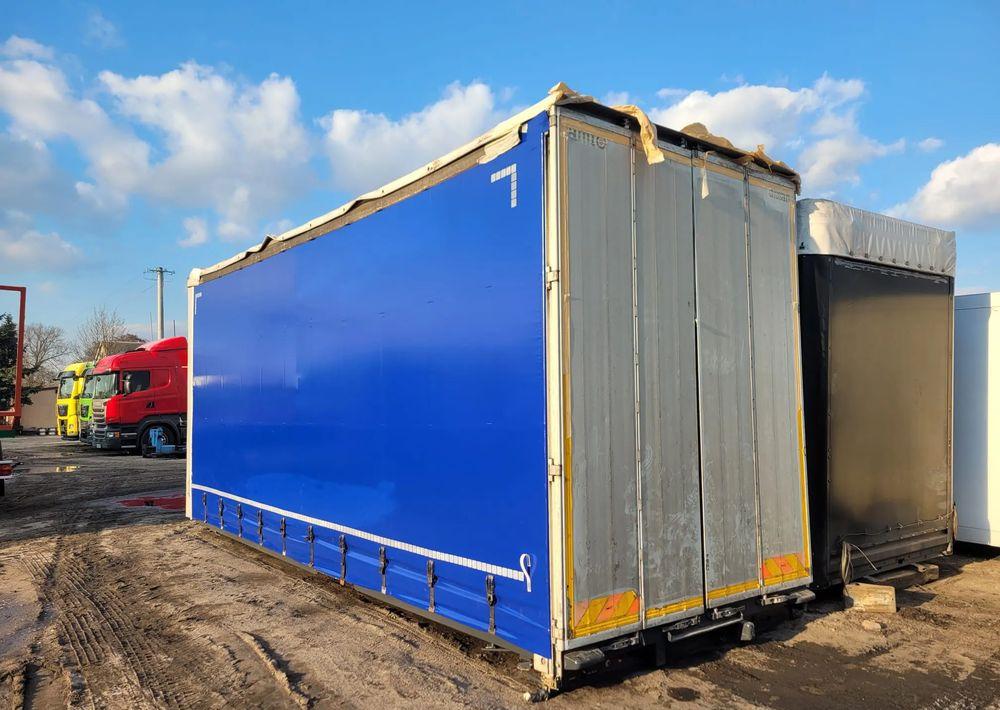 Samro Zabudowa Firana Jumbo 7,5 Krone/Wecon 18 palet - Брезентова каросерия: снимка 2 Samro Zabudowa Firana Jumbo 7,5 Krone/Wecon 18 palet - Брезентова каросерия: снимка 2