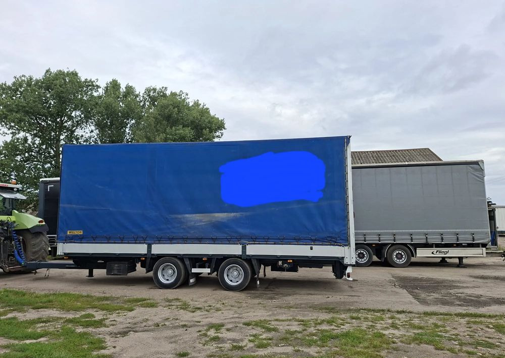 Wielton Tandem 20 palet przyczepa - Брезентово ремарке: снимка 5 Wielton Tandem 20 palet przyczepa - Брезентово ремарке: снимка 5