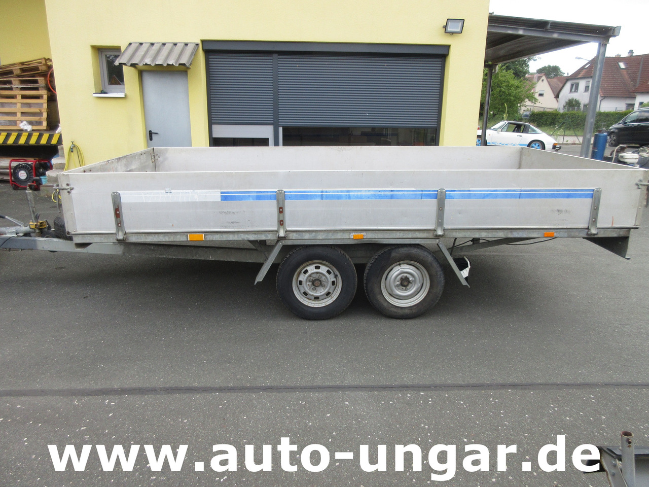 Buhl Variant 2000 Anhänger Pritsche Hochlader 2.000kg Alubordwände - Бордово ремарке/ Платформа: снимка 5 Buhl Variant 2000 Anhänger Pritsche Hochlader 2.000kg Alubordwände - Бордово ремарке/ Платформа: снимка 5