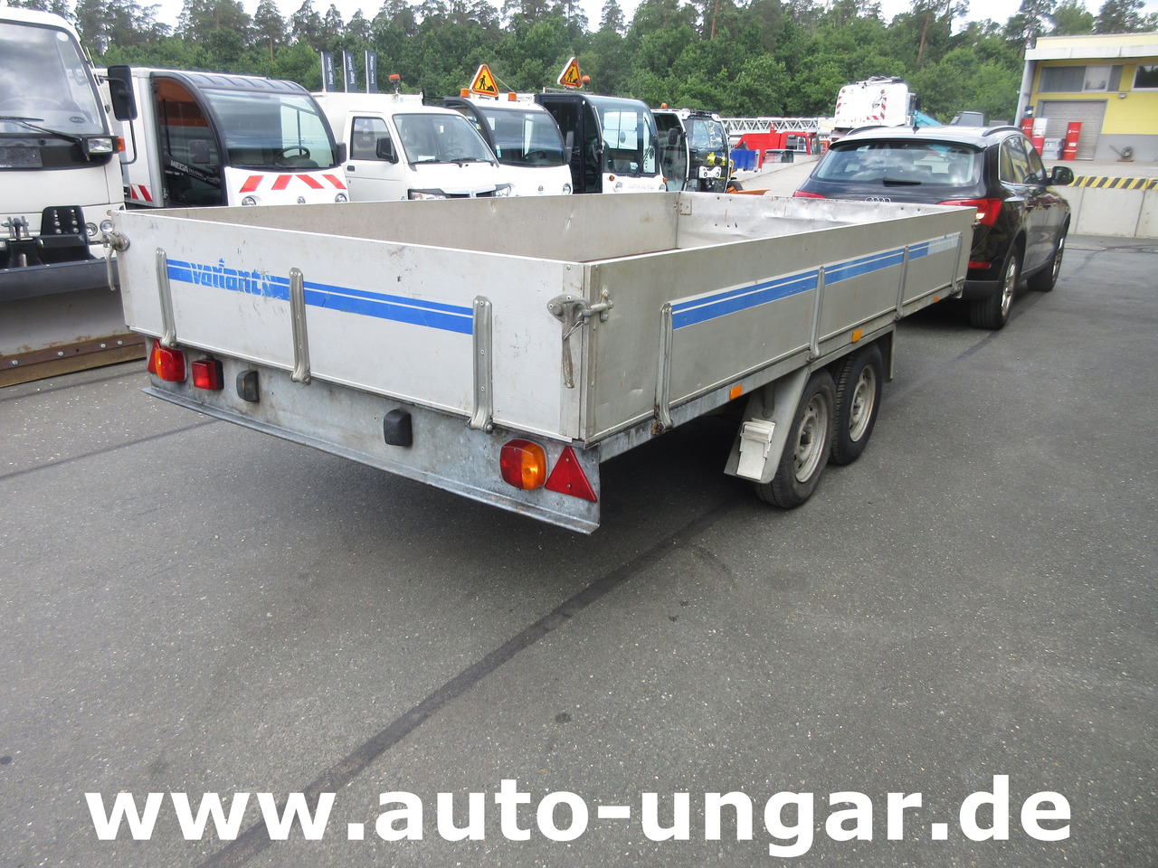 Buhl Variant 2000 Anhänger Pritsche Hochlader 2.000kg Alubordwände - Бордово ремарке/ Платформа: снимка 1 Buhl Variant 2000 Anhänger Pritsche Hochlader 2.000kg Alubordwände - Бордово ремарке/ Платформа: снимка 1