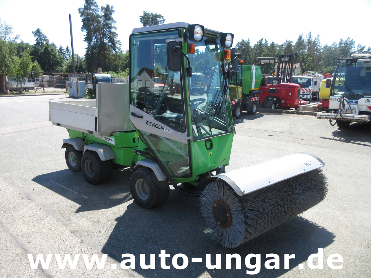 Egholm Nilfisk 2100 Powerflex 4x4 Kipper AHK Hydraulik Bürste Winterdienst - Трактор за комунални дейности: снимка 1 Egholm Nilfisk 2100 Powerflex 4x4 Kipper AHK Hydraulik Bürste Winterdienst - Трактор за комунални дейности: снимка 1