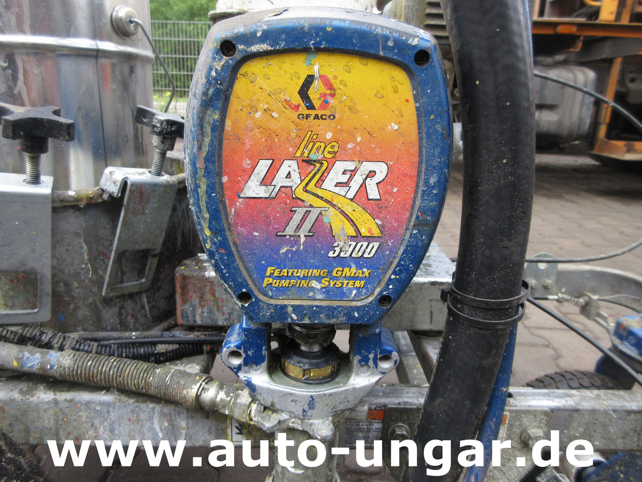 Graco LineLazer II 3900 Airless Roadmarking Machine Hofmann Markiermaschine - Техника за слагане на асфалт: снимка 4 Graco LineLazer II 3900 Airless Roadmarking Machine Hofmann Markiermaschine - Техника за слагане на асфалт: снимка 4