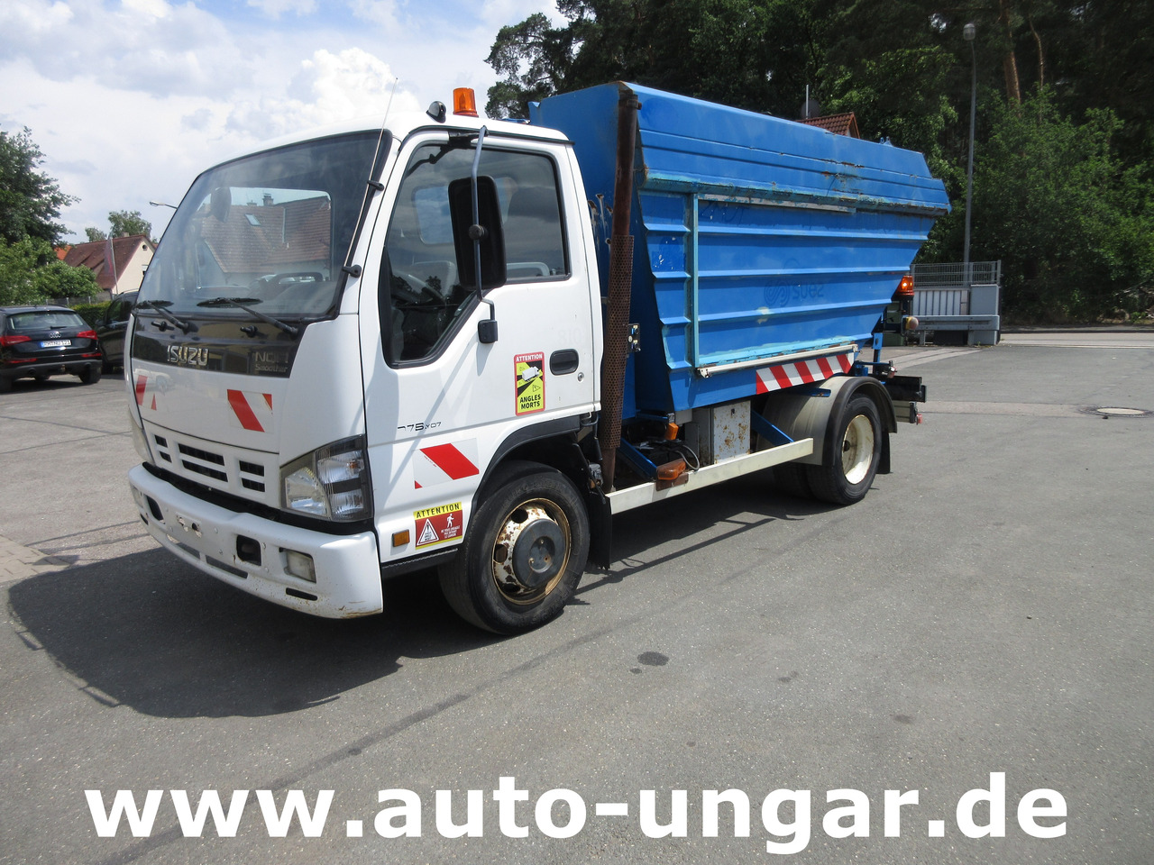 ISUZU NQR Smoother Q75 Y07 Müllwagen 8m³ TECNO 7.500kg Kipper Presse Lifter - Боклукчийска кола: снимка 3 ISUZU NQR Smoother Q75 Y07 Müllwagen 8m³ TECNO 7.500kg Kipper Presse Lifter - Боклукчийска кола: снимка 3