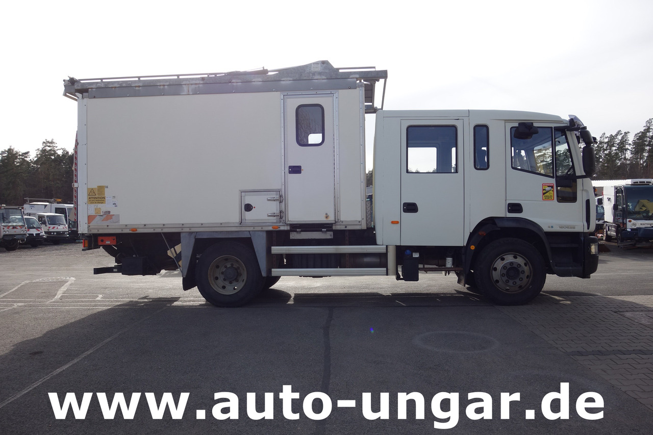 IVECO Eurocargo 120E225Doka Koffer mobile Werkstatt LBW Dachträger Wohnmobil Dif.-Sperre - Камион фургон: снимка 4 IVECO Eurocargo 120E225Doka Koffer mobile Werkstatt LBW Dachträger Wohnmobil Dif.-Sperre - Камион фургон: снимка 4