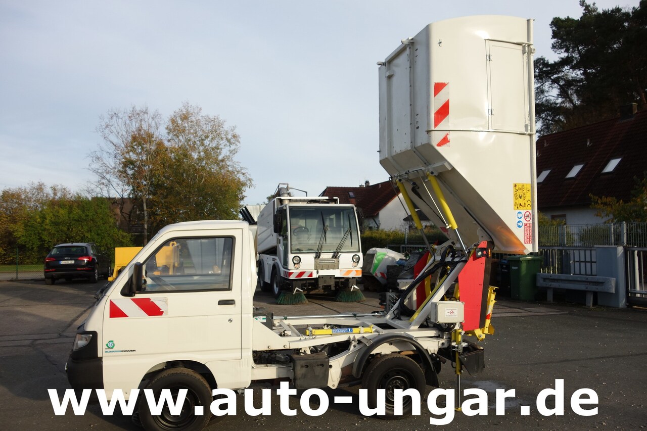 Боклукчийска кола Piaggio Porter S90 Müllwagen IRIDE Tonnenlifter Kipper Kleinmüllwagen Zöller Mini: снимка 17