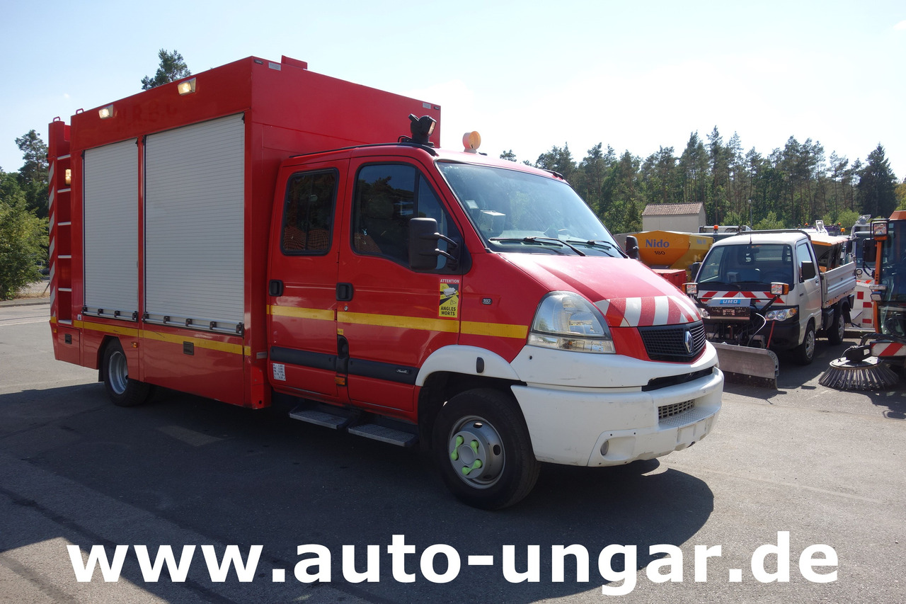 Renault Mascott 160 DXi Doka Feuerwehr LBW AHK Dekontamination Wohnmobil 460 Radstand - Пожарна кола: снимка 2 Renault Mascott 160 DXi Doka Feuerwehr LBW AHK Dekontamination Wohnmobil 460 Radstand - Пожарна кола: снимка 2
