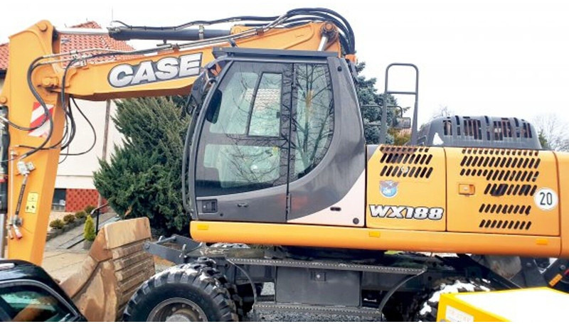 Case WX 188 (20.5t) low hours - Колесен багер: снимка 3 Case WX 188 (20.5t) low hours - Колесен багер: снимка 3
