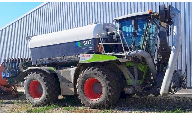 Claas Xerion 4000/783 + SGT(Bauer) - Разпръсквач за оборски тор: снимка 2 Claas Xerion 4000/783 + SGT(Bauer) - Разпръсквач за оборски тор: снимка 2