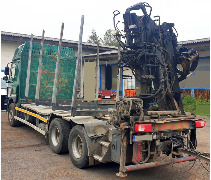 DAF 6x4 CF510 33/26t +HIAB Loglift 135 ZT94 +Umikov PP3 - Камион за дърва, Камион с кран: снимка 3 DAF 6x4 CF510 33/26t +HIAB Loglift 135 ZT94 +Umikov PP3 - Камион за дърва, Камион с кран: снимка 3