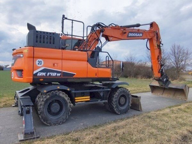 Doosan 18.6t DX170 W-7 (DEVELON) - Колесен багер: снимка 2 Doosan 18.6t DX170 W-7 (DEVELON) - Колесен багер: снимка 2