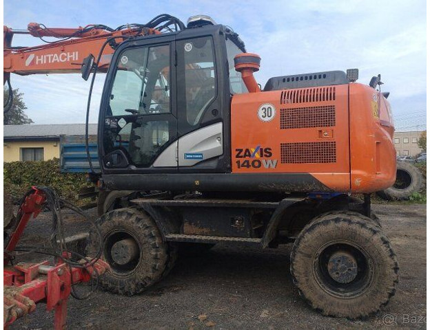 Hitachi Zaxis 140W-5B - Колесен багер: снимка 1 Hitachi Zaxis 140W-5B - Колесен багер: снимка 1