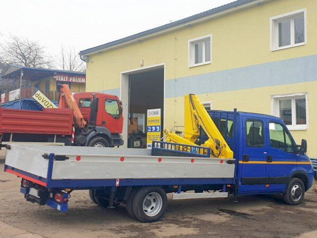 Iveco 50C18 Daily 3.D 16V +Effer - Бордови бус, Бус с двойна кабина: снимка 1 Iveco 50C18 Daily 3.D 16V +Effer - Бордови бус, Бус с двойна кабина: снимка 1