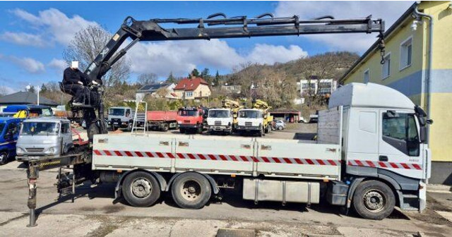 Iveco Stralis 420 - Бордови камион, Камион с кран: снимка 3 Iveco Stralis 420 - Бордови камион, Камион с кран: снимка 3