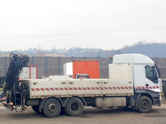 Iveco Stralis 420 - Бордови камион, Камион с кран: снимка 4 Iveco Stralis 420 - Бордови камион, Камион с кран: снимка 4