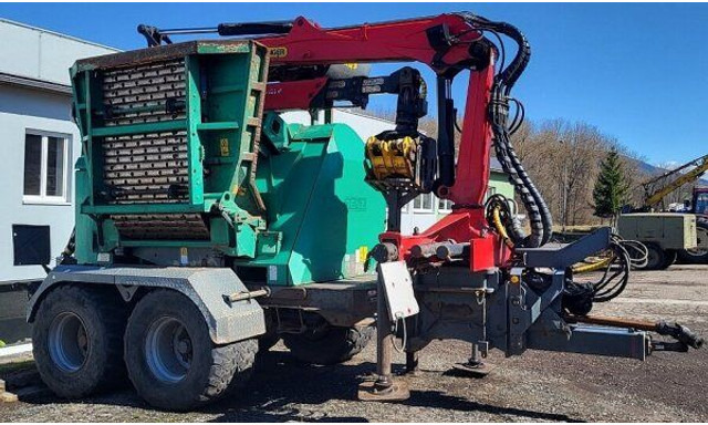 Jenz HEM 582Z +Palfinger Epsilon M70F +tandem 19.5t(docs MACHINE) - Дробилка за дървесина: снимка 2 Jenz HEM 582Z +Palfinger Epsilon M70F +tandem 19.5t(docs MACHINE) - Дробилка за дървесина: снимка 2
