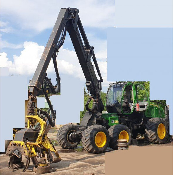 John Deere 1270E 6W - Харвестер: снимка 1 John Deere 1270E 6W - Харвестер: снимка 1