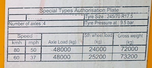 Kässbohrer LB4E - Нискорамна площадка полуремарке: снимка 5 Kässbohrer LB4E - Нискорамна площадка полуремарке: снимка 5
