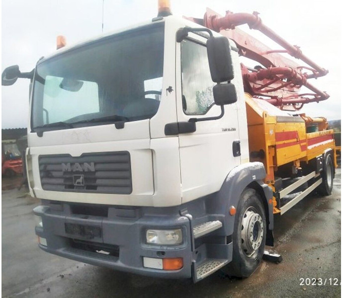 MAN TGM 18.280 BB - Стационарна бетон помпа: снимка 1 MAN TGM 18.280 BB - Стационарна бетон помпа: снимка 1