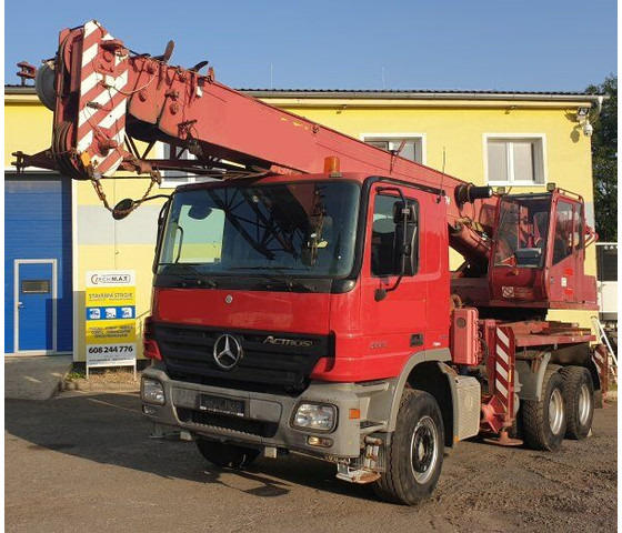 Mercedes-Benz 6x4 Actros 3332K +20t (ČKD) AD 20.2 - Кран за всякакви терени: снимка 1 Mercedes-Benz 6x4 Actros 3332K +20t (ČKD) AD 20.2 - Кран за всякакви терени: снимка 1