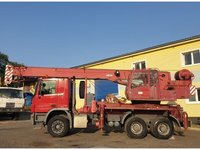 Mercedes-Benz 6x4 Actros 3332K +20t (ČKD) AD 20.2 - Кран за всякакви терени: снимка 2 Mercedes-Benz 6x4 Actros 3332K +20t (ČKD) AD 20.2 - Кран за всякакви терени: снимка 2