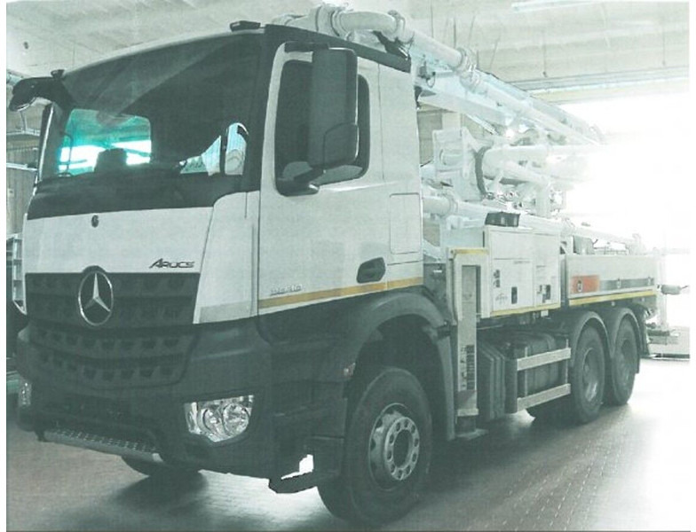 Mercedes-Benz Arocs 2840 - Стационарна бетон помпа: снимка 2 Mercedes-Benz Arocs 2840 - Стационарна бетон помпа: снимка 2