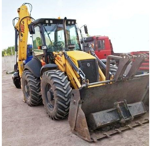 New Holland B115B - Багер-товарач: снимка 1 New Holland B115B - Багер-товарач: снимка 1