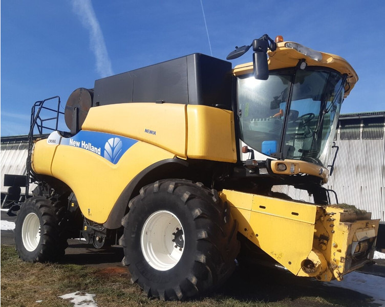 Зърнокомбайн За превоз на хранителни стоки New Holland CR 980 (351) +BISO: VX 750 Crop Ranger +CX100: снимка 12
