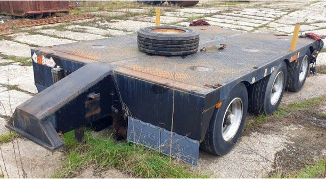 Нискорамна площадка полуремарке Nooteboom 97t/ca18m EURO 124-35 (5+3): снимка 6