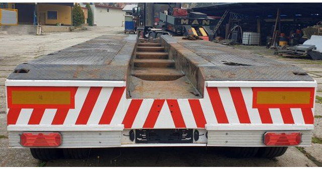 Нискорамна площадка полуремарке Nooteboom 97t/ca18m EURO 124-35 (5+3): снимка 8