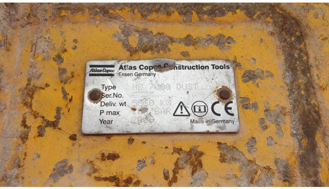 Atlas-Copco (Epiroc) HB 7000 Dust Protection (DP) orig.repas! - Прикачен инвентар за Строителна техника: снимка 3 Atlas-Copco (Epiroc) HB 7000 Dust Protection (DP) orig.repas! - Прикачен инвентар за Строителна техника: снимка 3