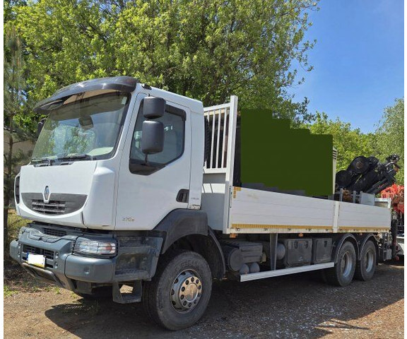 Renault Kerax 370 dxi - Бордови камион, Камион с кран: снимка 1 Renault Kerax 370 dxi - Бордови камион, Камион с кран: снимка 1