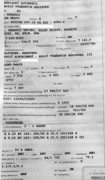 Renault Midlum 280.18 DXi - Мултилифт с кука камион: снимка 5 Renault Midlum 280.18 DXi - Мултилифт с кука камион: снимка 5