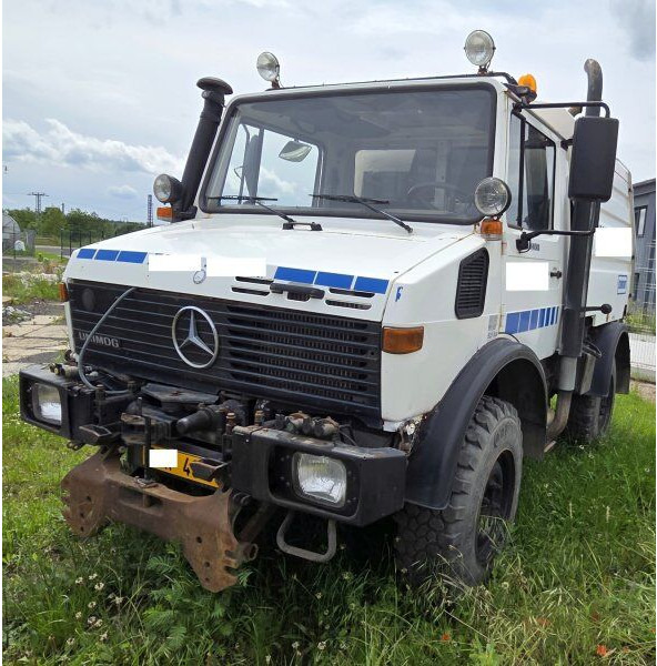 Mercedes-Benz Unimog 1400 +Schmidt SK320 - Строителна техника: снимка 2 Mercedes-Benz Unimog 1400 +Schmidt SK320 - Строителна техника: снимка 2