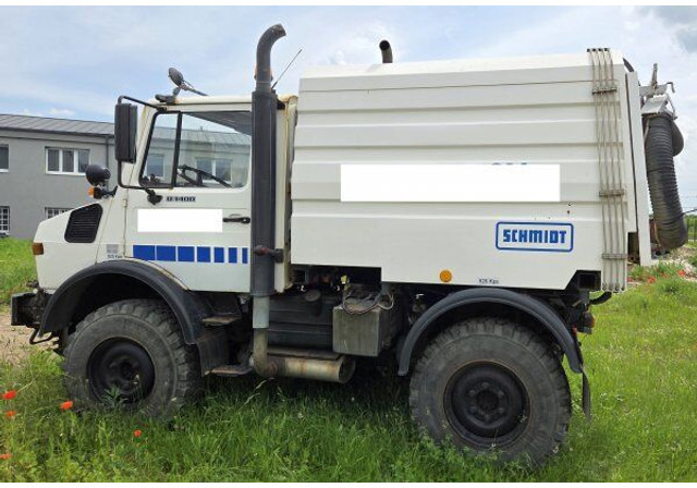 Mercedes-Benz Unimog 1400 +Schmidt SK320 - Строителна техника: снимка 4 Mercedes-Benz Unimog 1400 +Schmidt SK320 - Строителна техника: снимка 4
