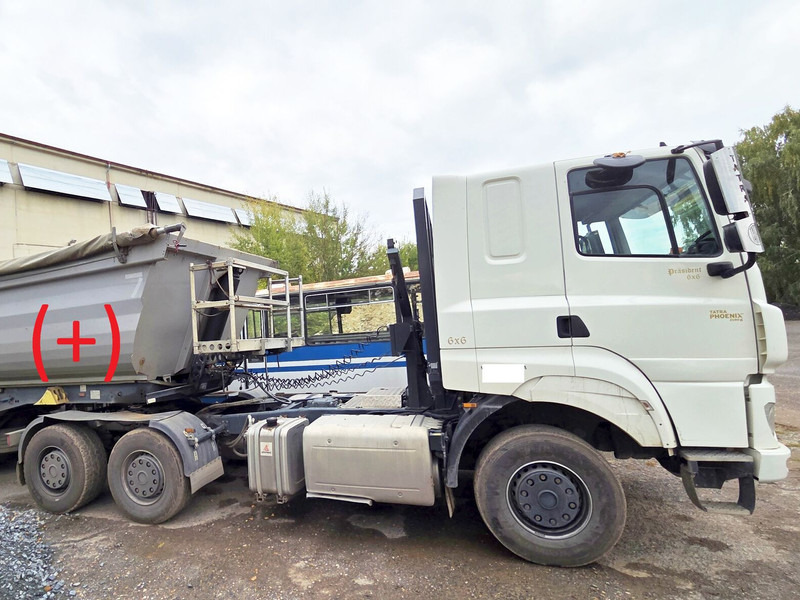 Tatra 6x6 hydr. 75/48t Phoenix 158/DAF (TRACTOR docs/kfz!) - Влекач: снимка 3 Tatra 6x6 hydr. 75/48t Phoenix 158/DAF (TRACTOR docs/kfz!) - Влекач: снимка 3