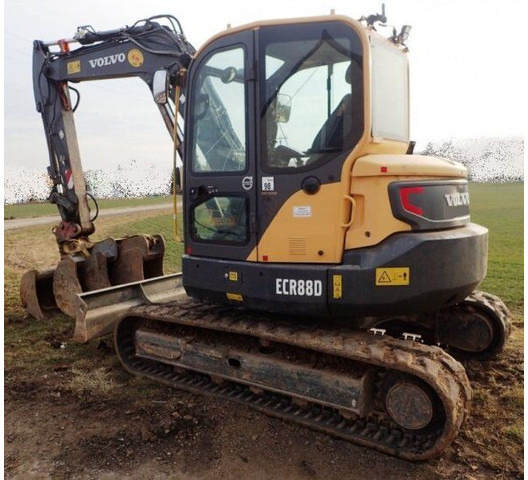 Volvo ECR 88 D - Мини багер: снимка 5 Volvo ECR 88 D - Мини багер: снимка 5