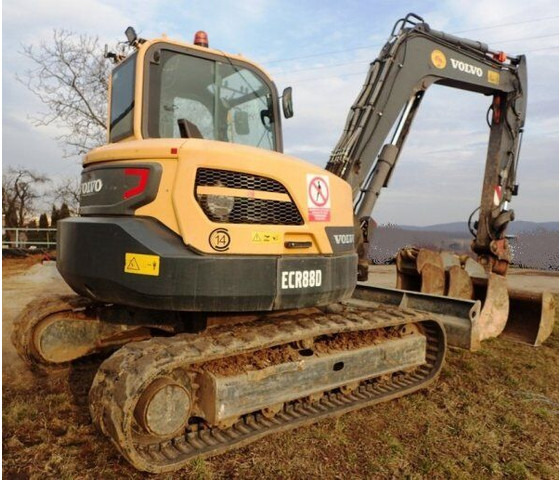 Volvo ECR 88 D - Мини багер: снимка 1 Volvo ECR 88 D - Мини багер: снимка 1